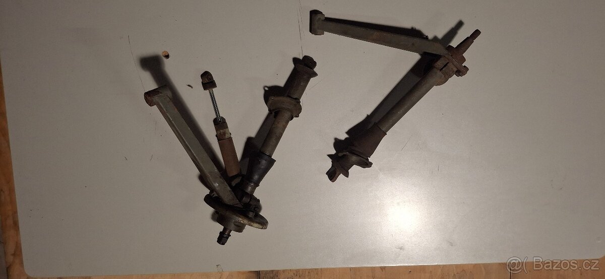 Nápravy na rikšu, čtyřkolový velorex - 3