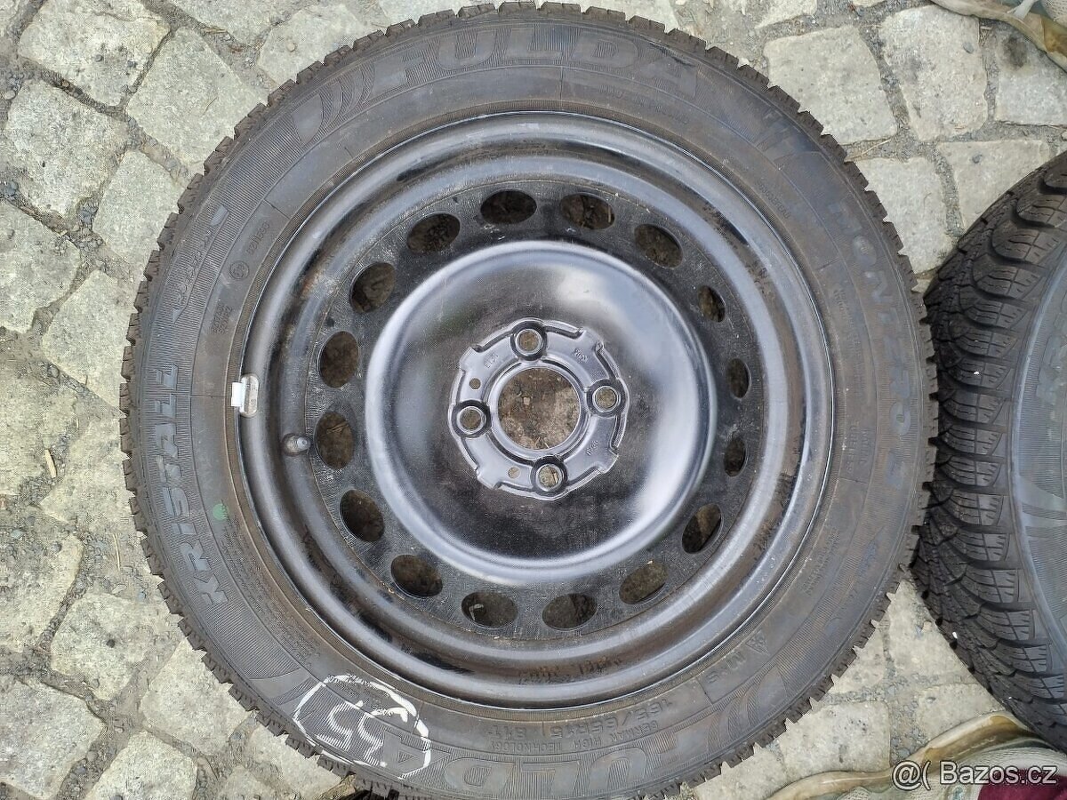 Zimni komplet SMART TWINGO 4x100 165/65/15 185/60/15 - 3