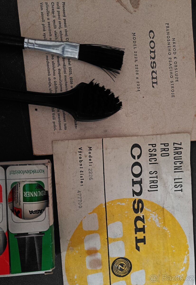 Psací stroj Consul - 3