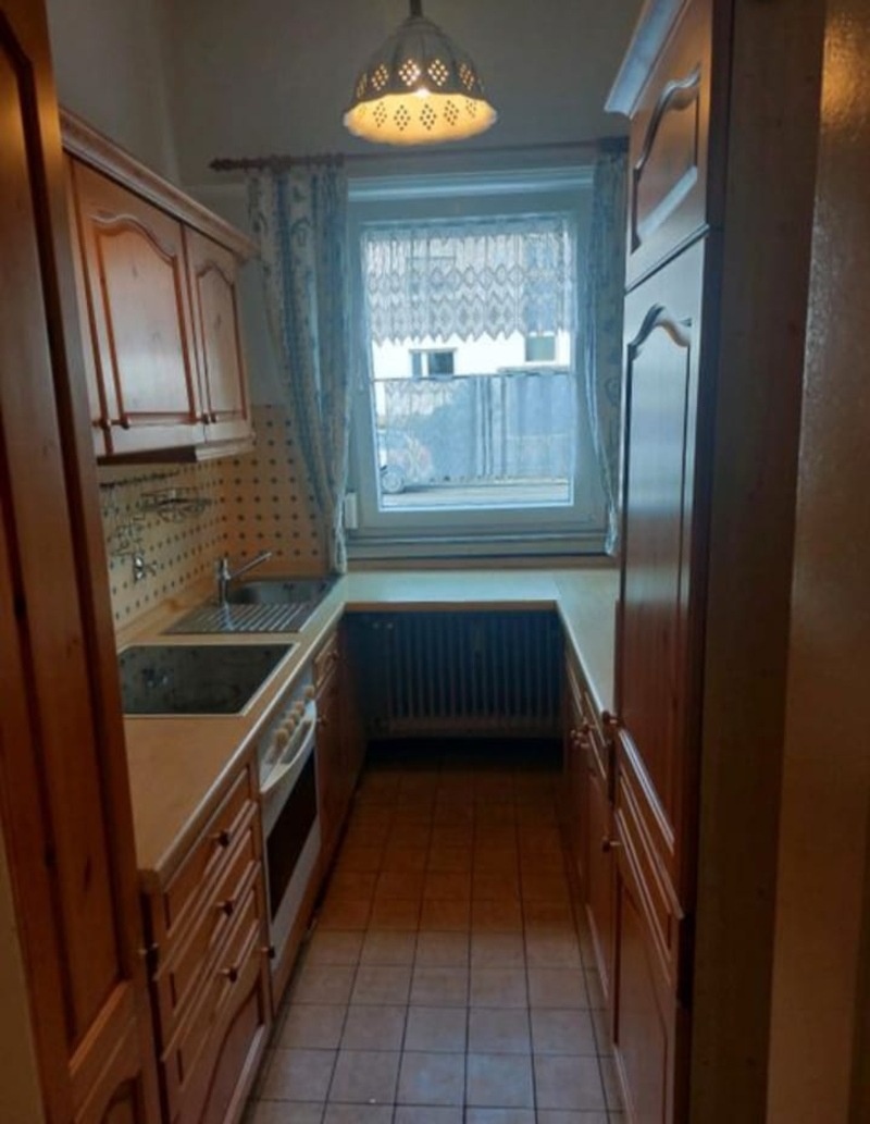 Rustikální linka z masivu se spotřebiči,5762 - 3