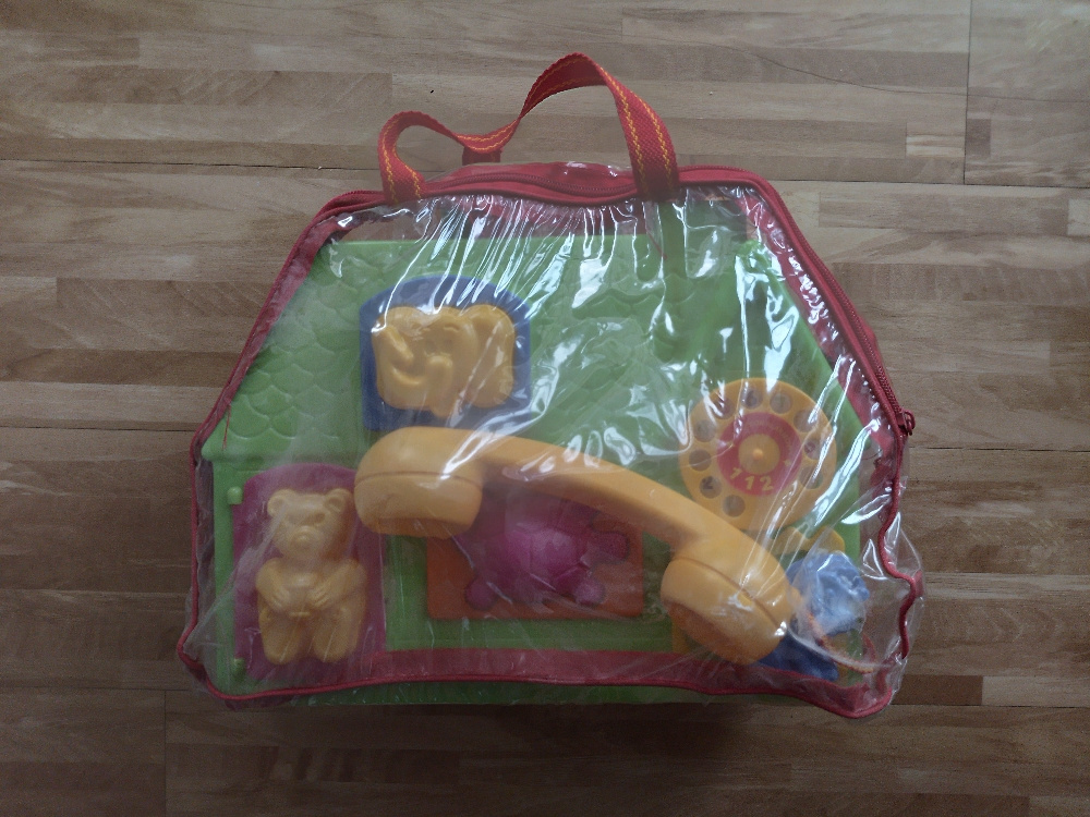 Hračka - vkládačka, telefon, nové - 3