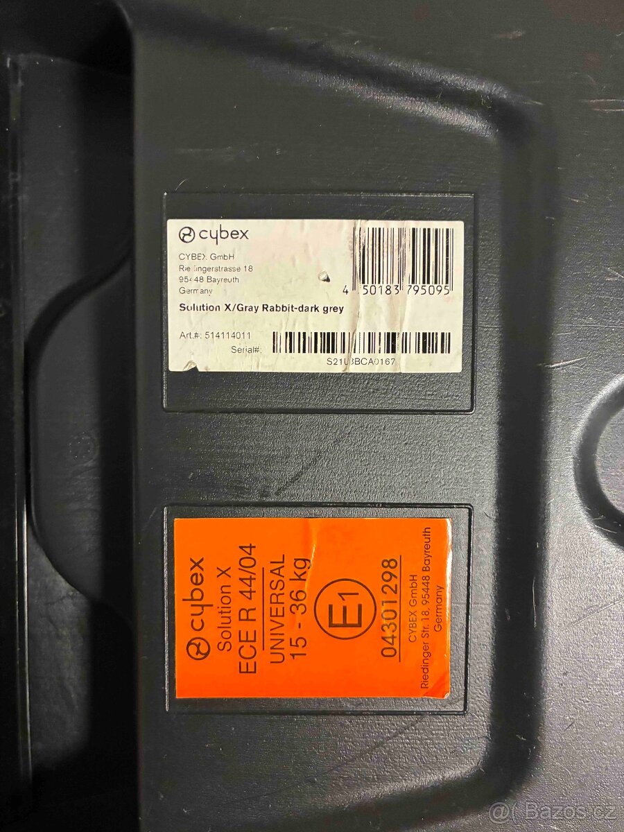 autosedačka Cybex Solution X - 3