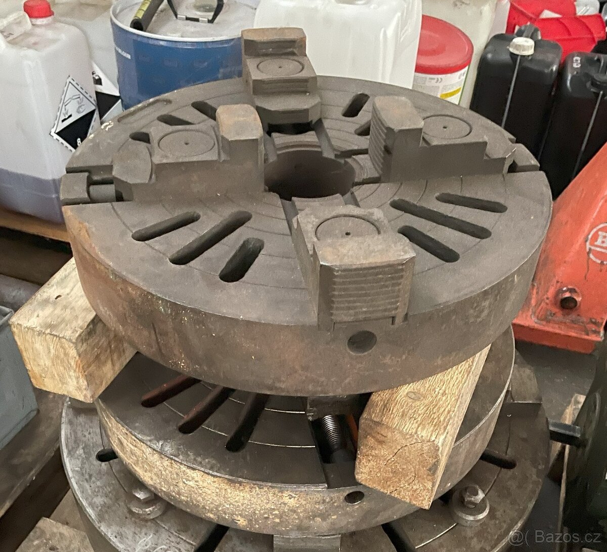 Svěrák, otočný stůl, lícní desky - 3