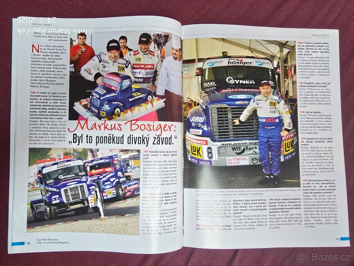 4xČasopis Truck racing - 3