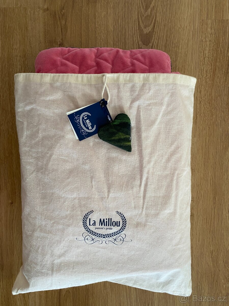 Set do postýlky La Millou sada polštářku, deky a prostěradla - 3
