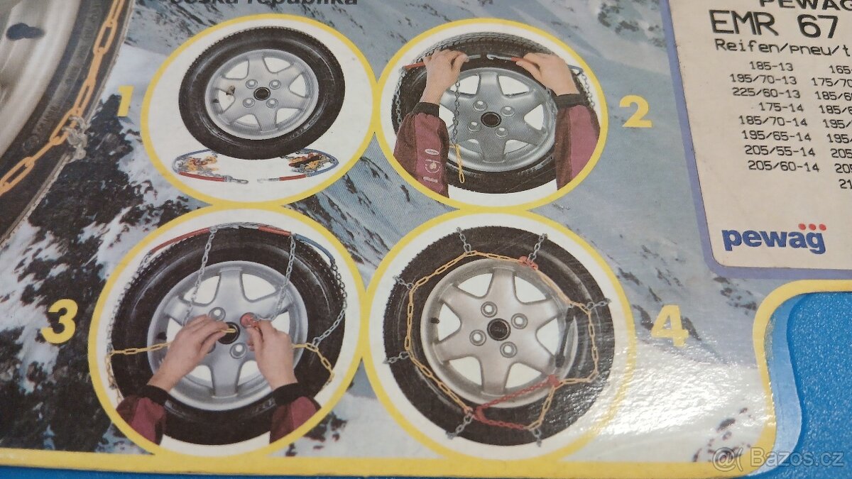 Sněhové řetězy Pewag Rapido-C EMR 67 - 3