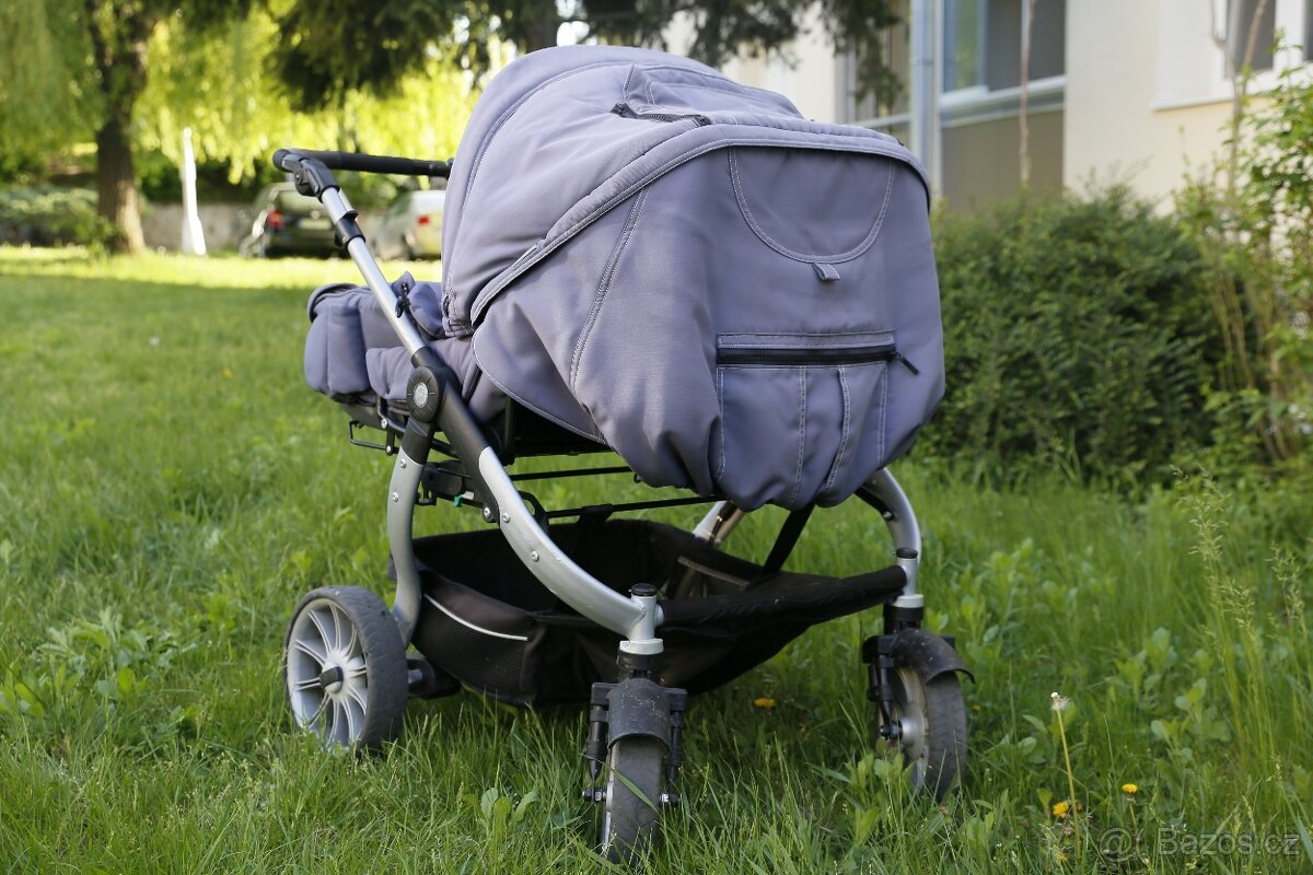 Kočárek pro dvojčata - Teutonia - 3