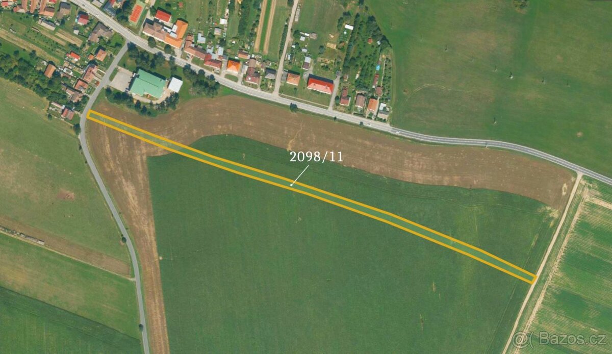 Pozemek, komerční, prodej, Předín, Třebíč - 3