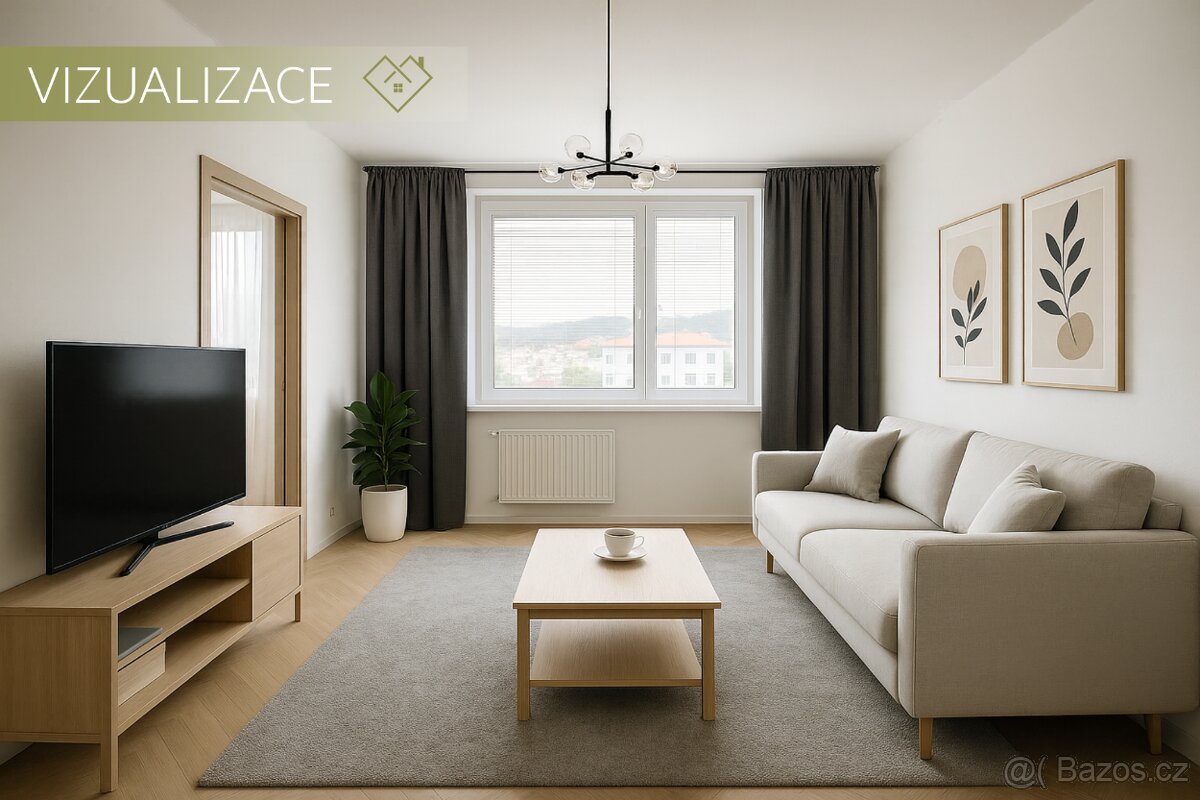 Byt 3+1 70m2, Luhačovice - 3