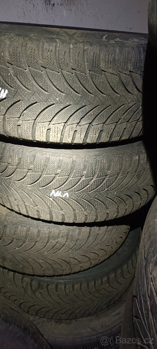 Zimni sada kol s pneu na BMW E60 E61 zadokolka 225/55 R16 - 3