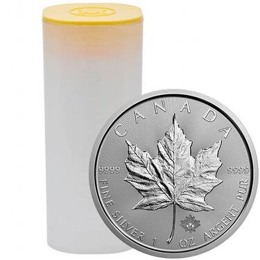 2021-22 Stříbrné investiční mince Maple Leaf Canada 1 Oz - 3