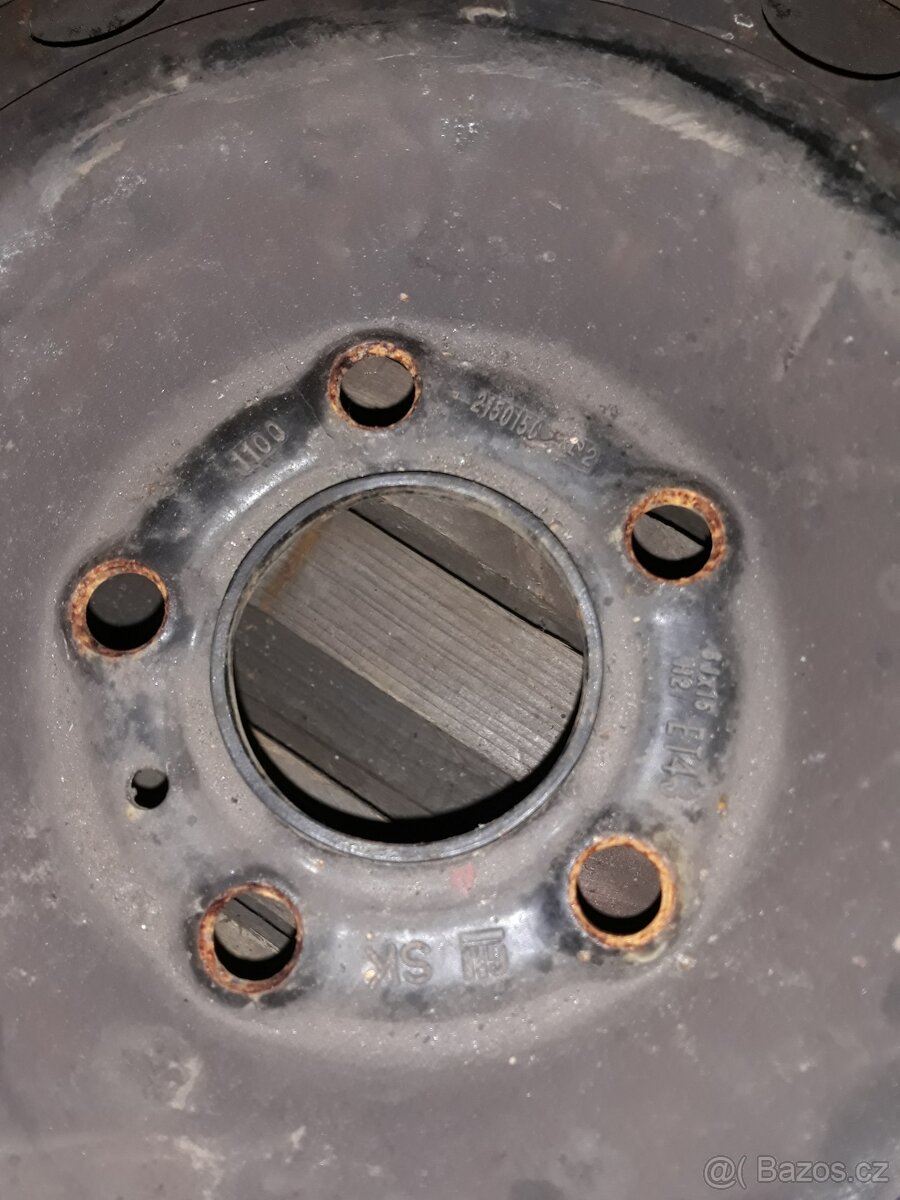 Plechová kola Octavia 2 195/65 r15 zimní - 3