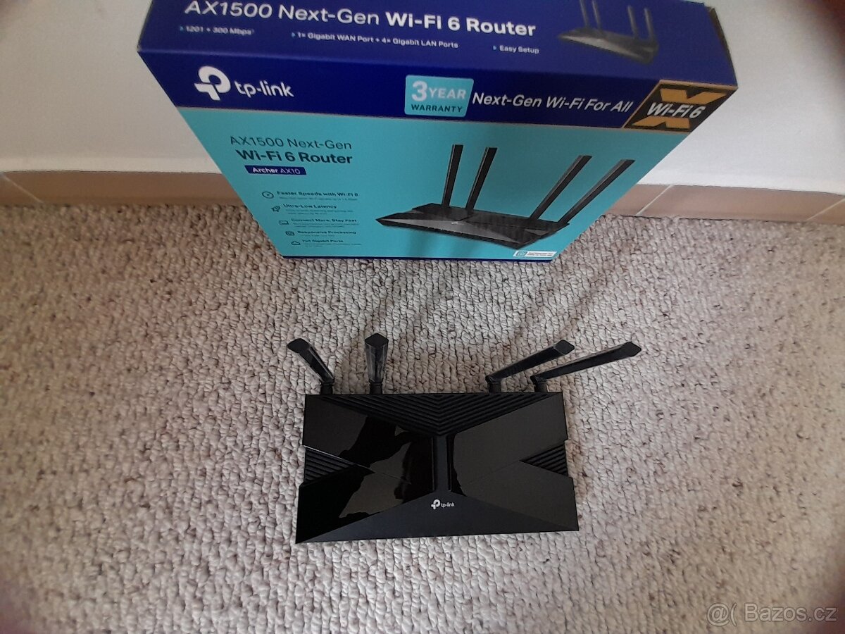 TP Link AX1500 wi-fi 6 router - 3