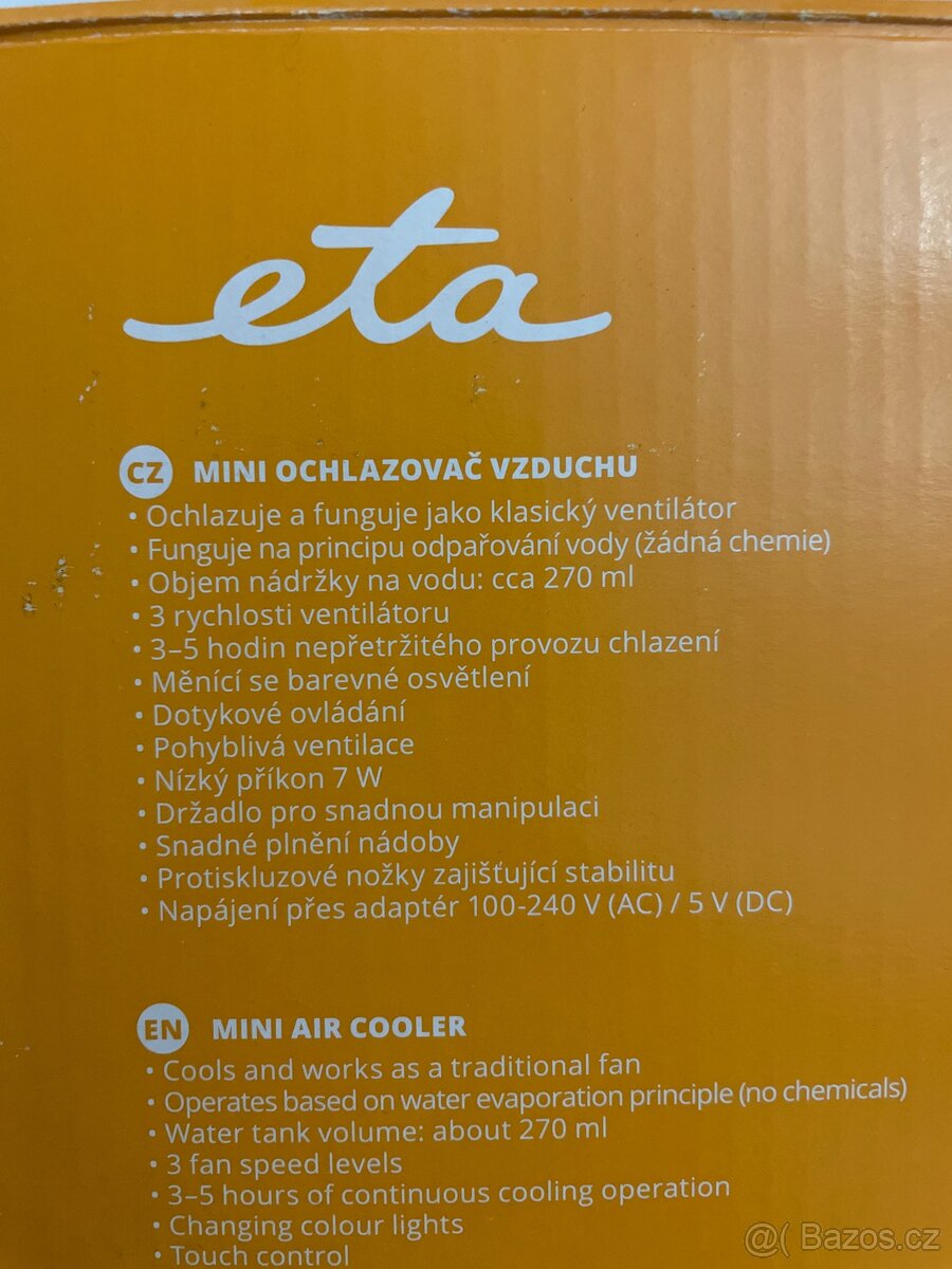 Mini ochlazovač vzduchu ETA coolio mini - 3