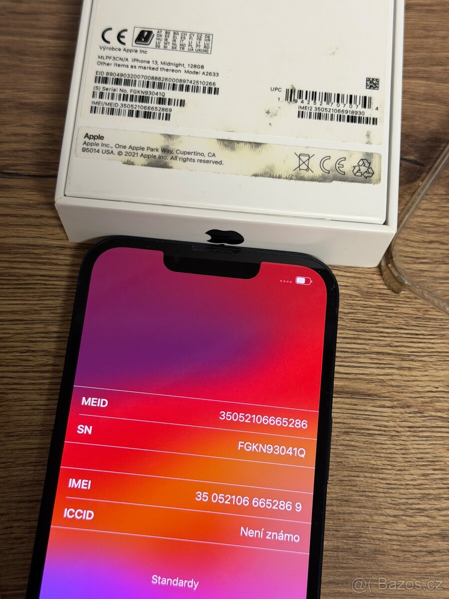 iPhone 13 128gb tmavě modrá - 3