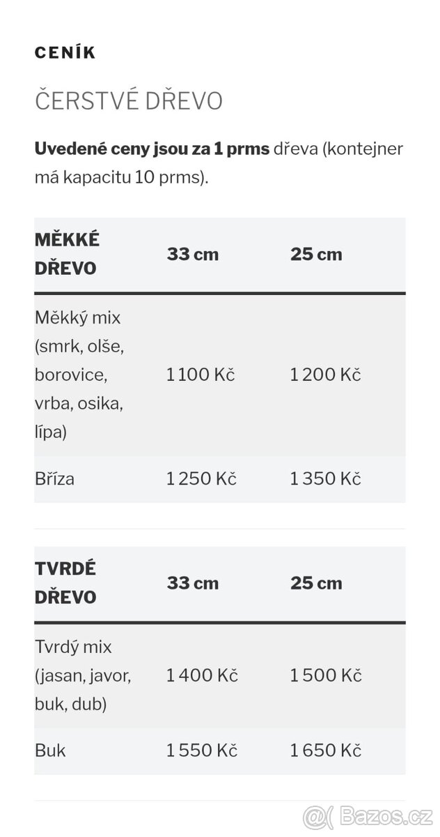 Palivové dřevo - 3