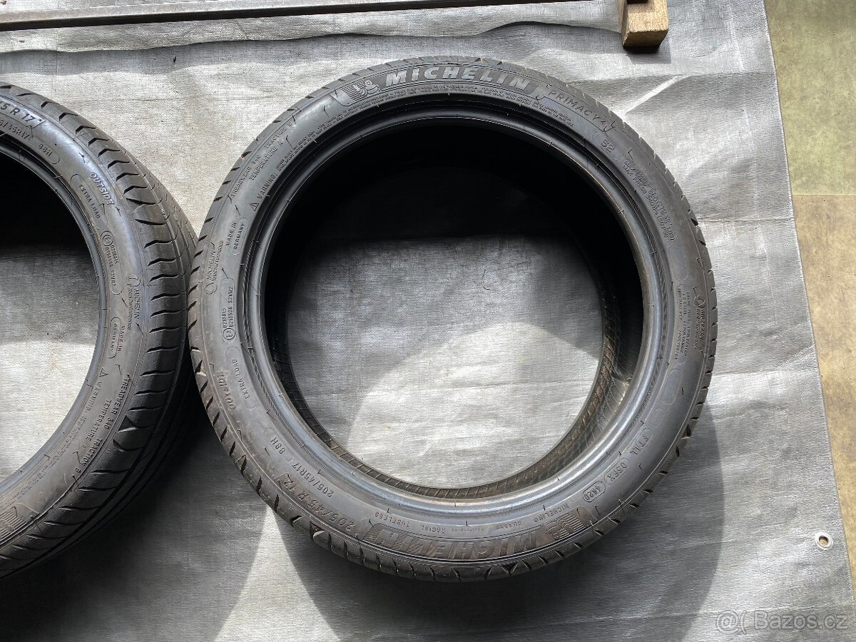 205 45 17 Michelin, pneu letní, nové, 2ks - 3