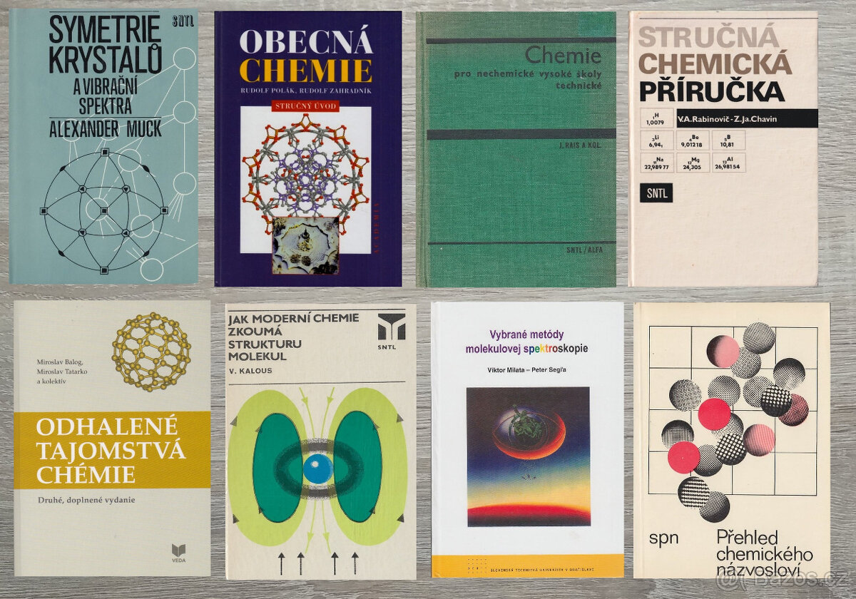 Knihy a učebnice z chemie - 3