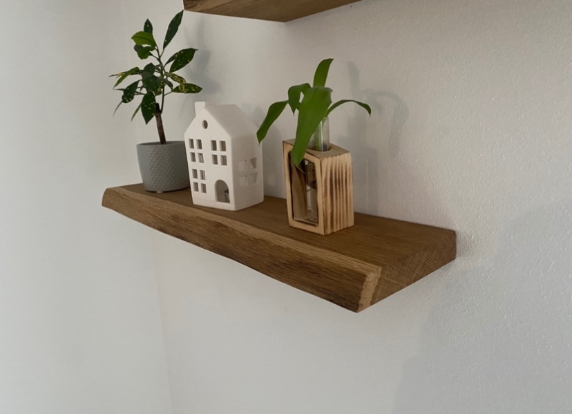 Masivní dubové police - 3