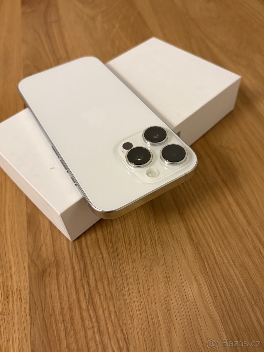 iPhone 16 Pro 128Gb White Titanium 92% Krásný stav - 3