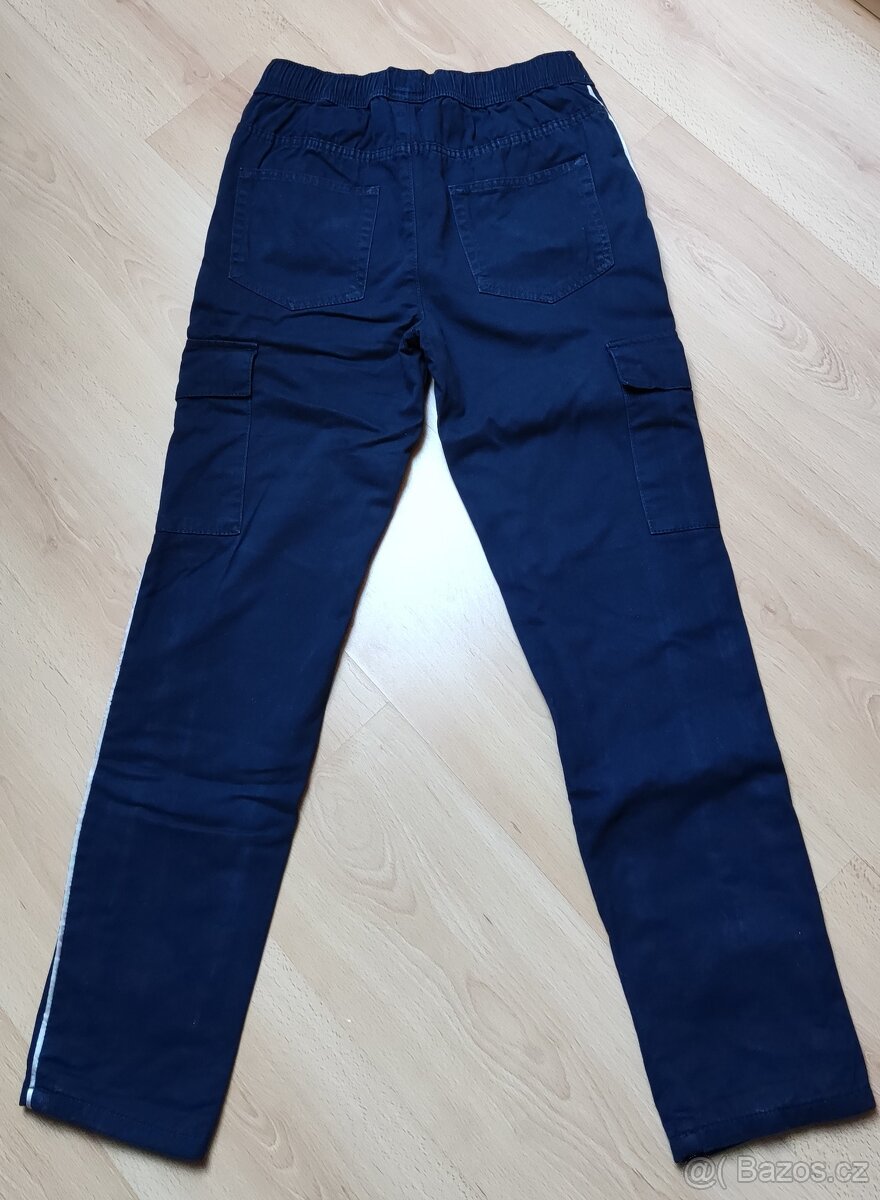 Chlapecké zateplené kalhoty 152 - 3