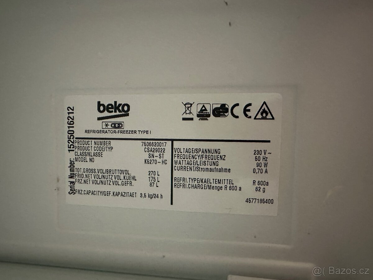 Chladnička BEKO - 3
