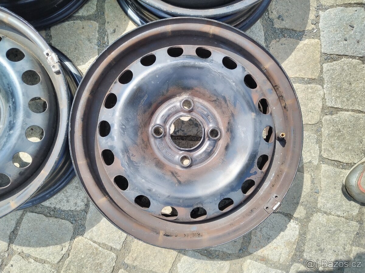 Plech. disky 4x100 R14 citigo, up, mii - 3