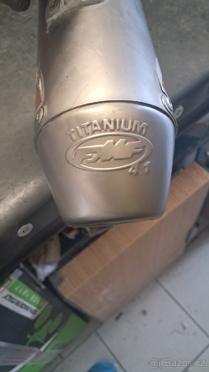 Honda crf 450 2009 výfuk fmf 4.1 titan se svodem