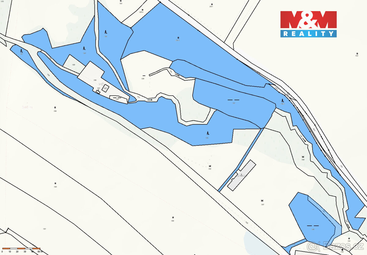 Prodej vodní a ostatních ploch 24434 m², Kněžice - 3