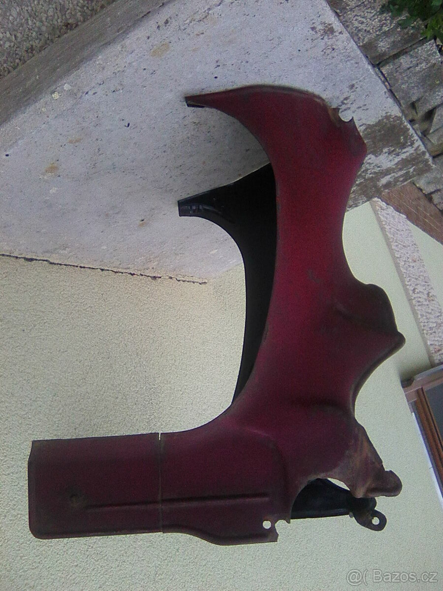 Jawa-čz 175/356-podsedlové plechy,kryty reflektoru a motoru. - 3