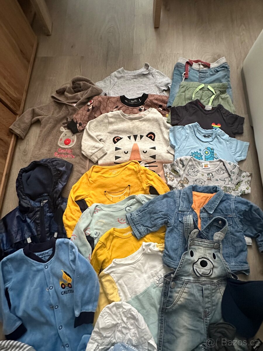 Oblečení chlapec 62/68-74, hračky a boty - 3