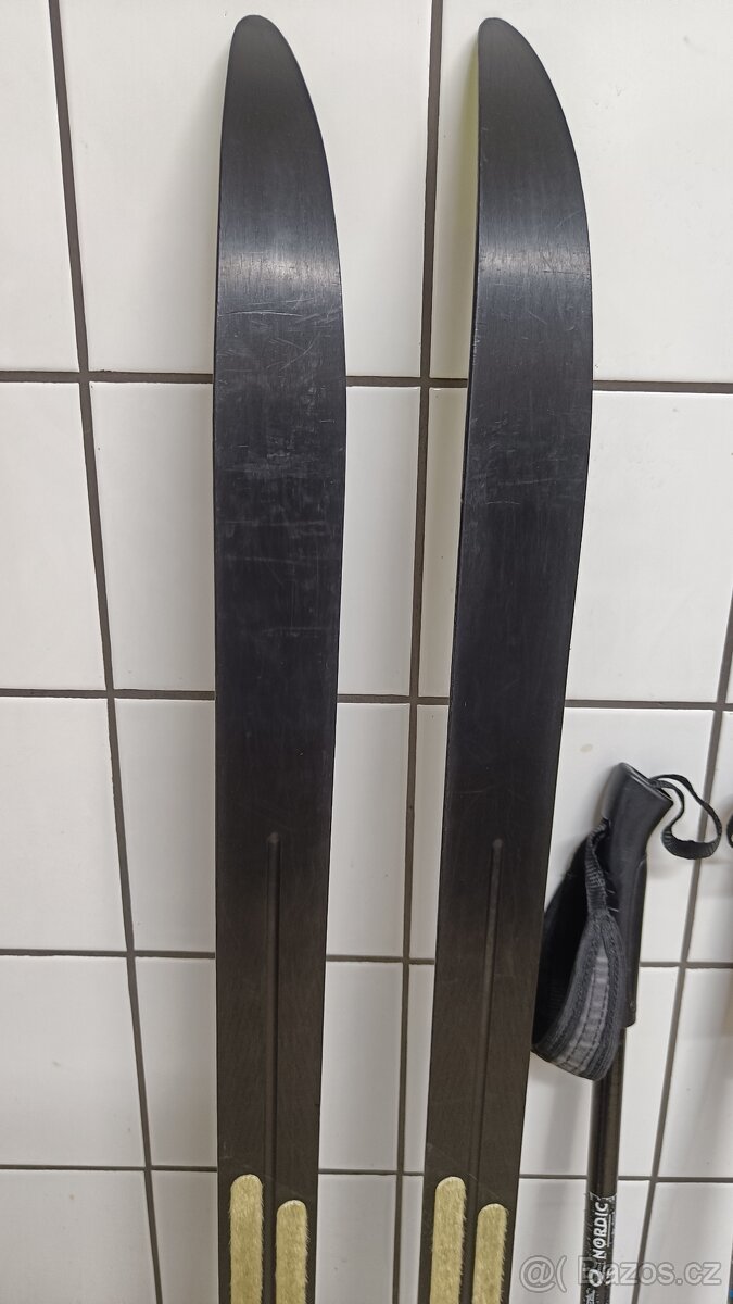 Prodám dětské běžky Fisher Sprint Twin Skin 140 cm - 3