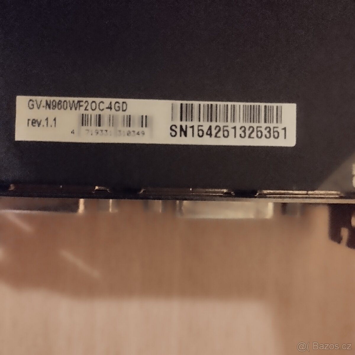 GTX 960 4 GB GIGABYTE WINDFORCE 2X OC 1.1 REV - 3