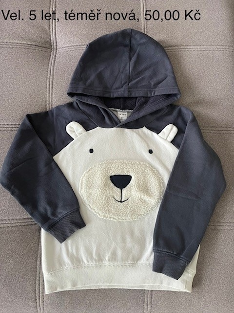 Zimní bundy na kluka - 110/116/122 + mikiny, trička atd. - 3