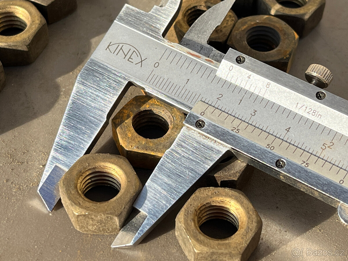 Mosazné matičky - 3