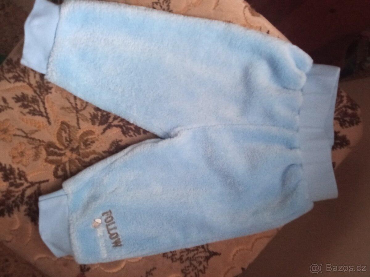 Kojenecké tepláčky velikost 68 - 3