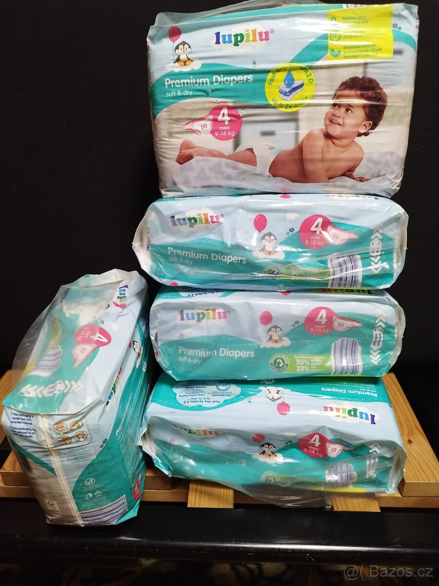 DĚTSKÉ PLENY SOFT & DRY 4, 50 ks - 3