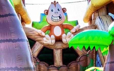 Nafukovací atrakce Opičí dráha - 3