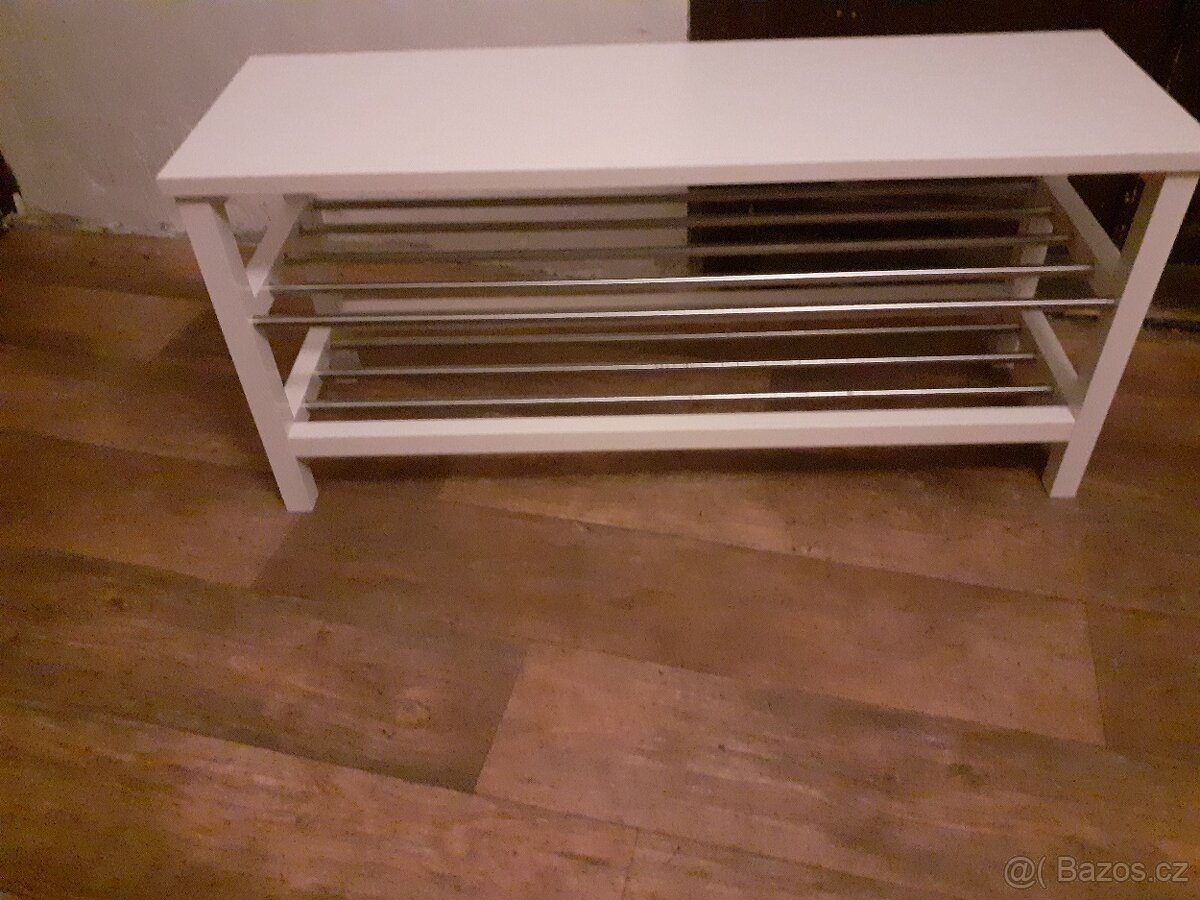 Ikea lavice s botníkem Tjusig - 3