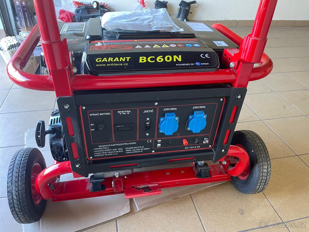 Elektrocentrála BC 60N 6 kW 3F - 3