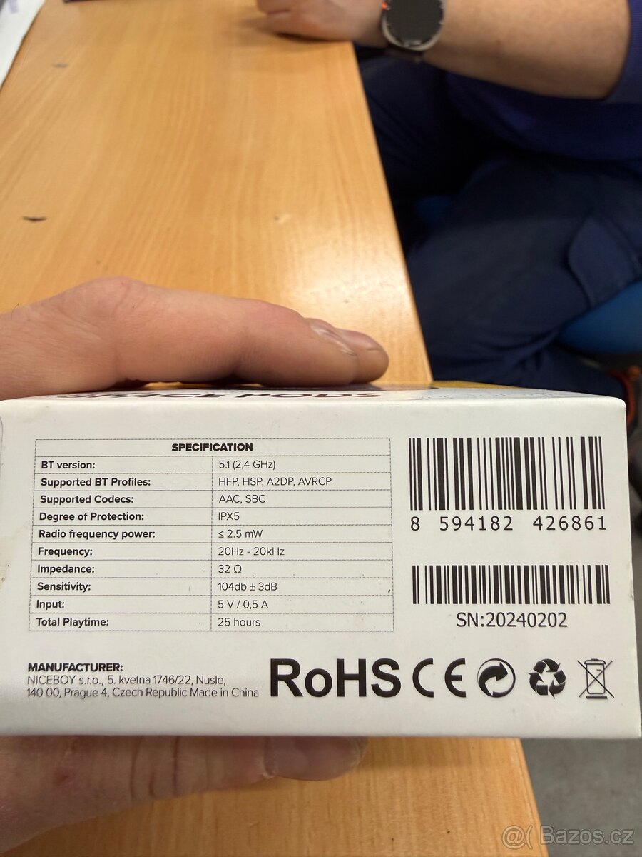 Sluchátka Niceboy - 3