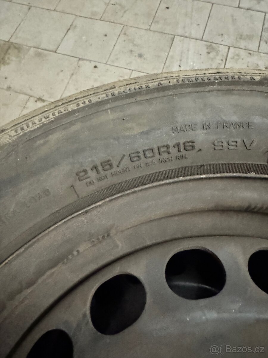Plechové disky 5x112 r16 letní - 3