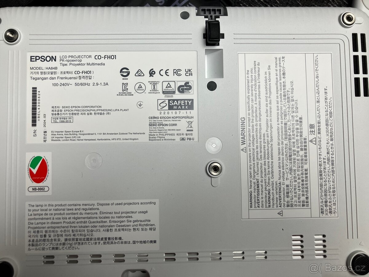 Projekt Epson CO-FH01 s příslušenstvím - 3