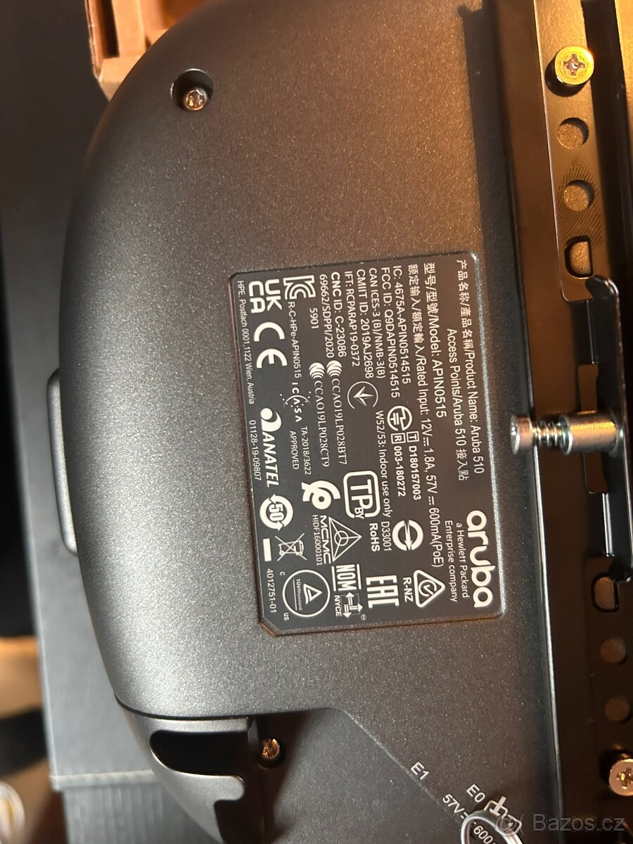 Prodám 3× Aruba AP-515 Wi-Fi 6 Access Point - 3