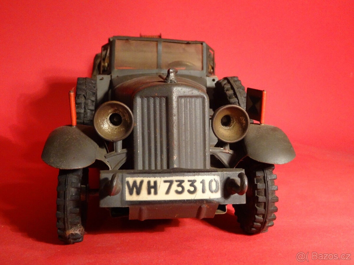 Hausser Elastolin Telefon Kübelwagen měřítko 7,5 cm - 3