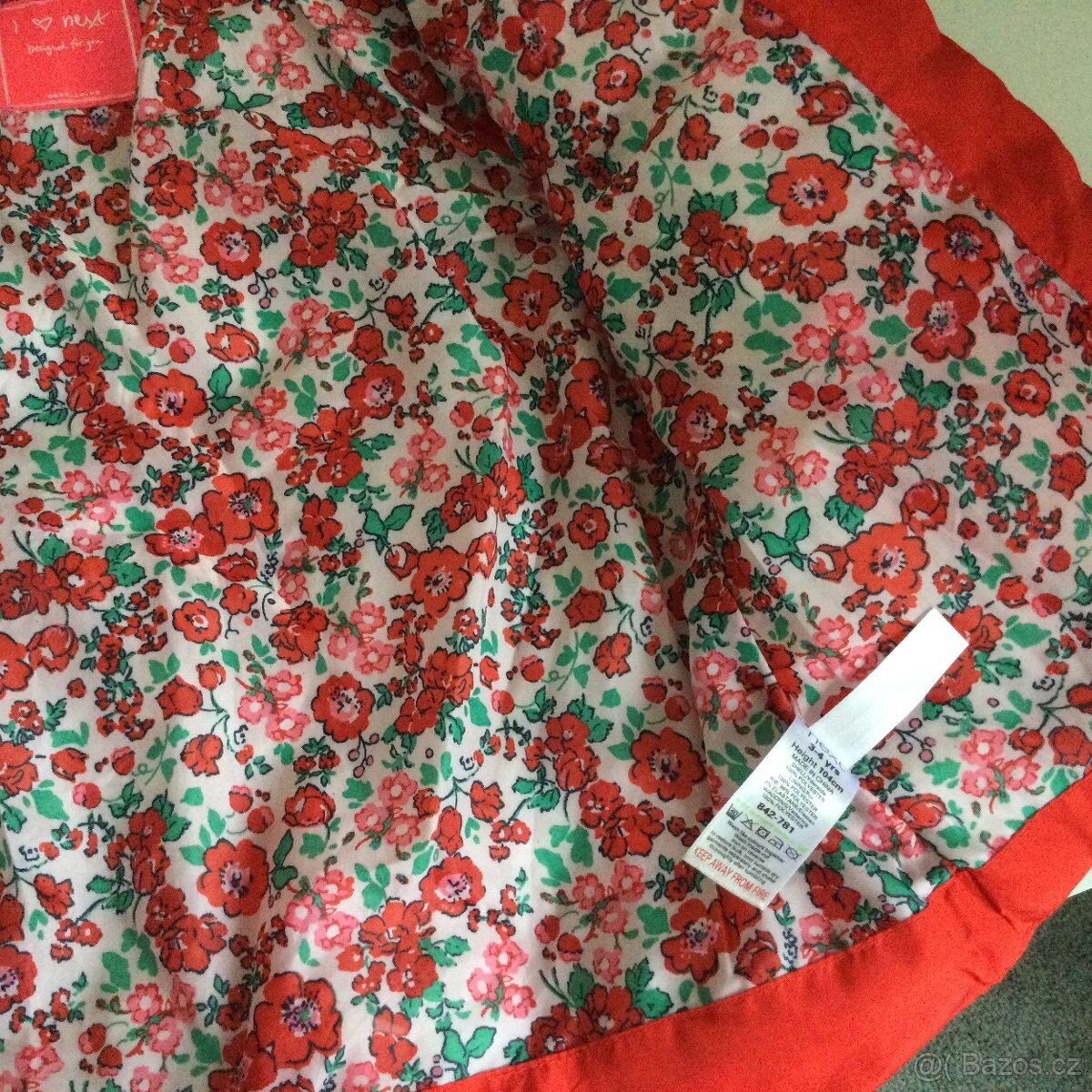 Tepla divci bunda vel.3-5 let - 3