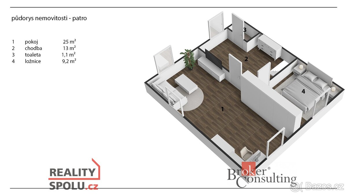 Prodej, domy/rodinný, 180 m2, Zadní 41/27, 40801 Rumburk, Dě - 3
