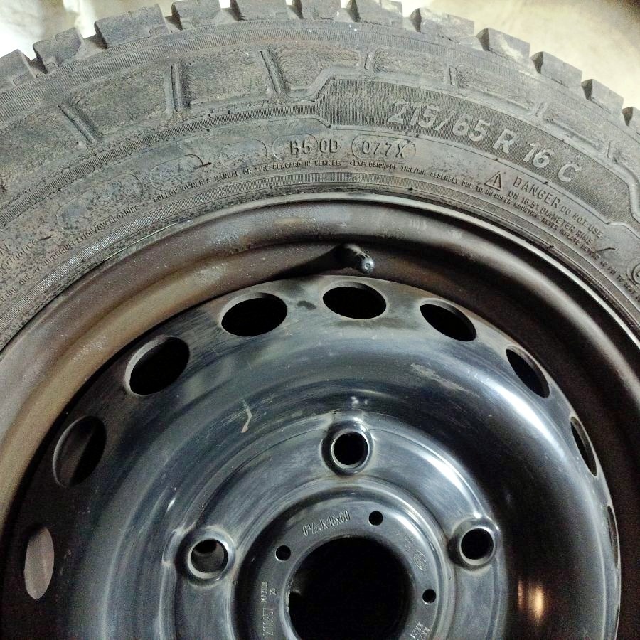 16" plechová kola – 5x160 – FORD Disky: Plechové disky or - 3