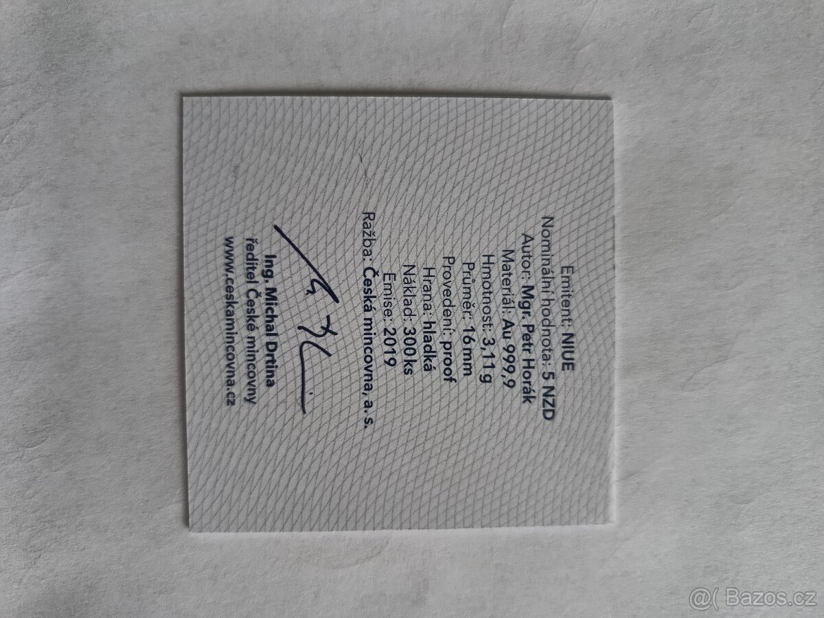 Zlatá mince Válečný rok 1944 Operace Overlord - 3