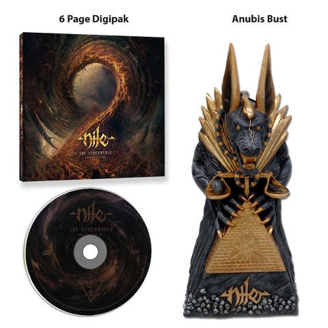 Nile - The Underworld Awaits Us All - Digipak CD + Anubis Bu - 3
